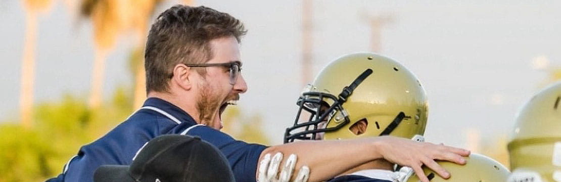 Tony Hayes coaching football