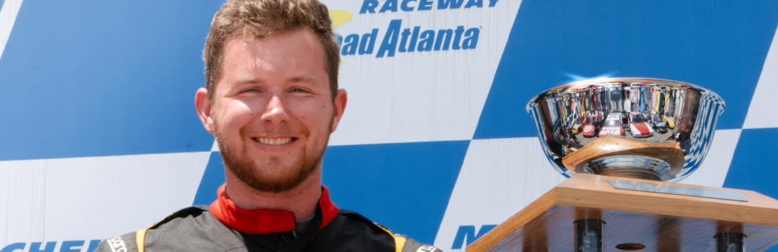 Racecar driver Matt Tifft
