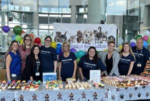Wealth Planning volunteers at the 